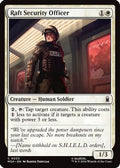 Raft Security Officer (MSH-033) - Marvel Super Heroes