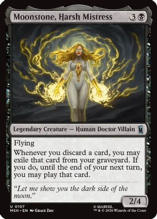 Moonstone, Harsh Mistress (MSH-107) - Marvel Super Heroes