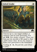 Jolted Awake (Ripple Foil) (MH3-509) - Modern Horizons 3 Foil