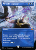 Alrund's Epiphany (KHM-295) - Kaldheim (Borderless)