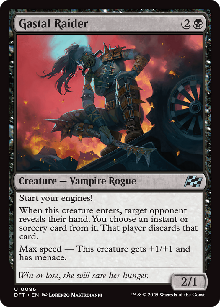 Gastal Raider (DFT-086) - Aetherdrift Foil