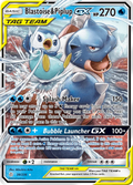 Blastoise & Piplup GX (38/236) [Sun & Moon: Cosmic Eclipse]