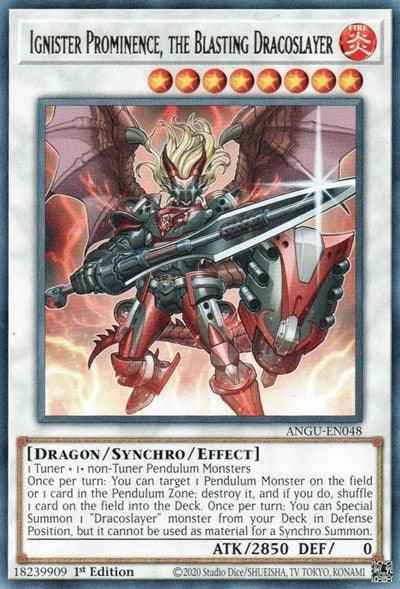 Ignister Prominence, the Blasting Dracoslayer (Rare) [ANGU-EN048] Rare