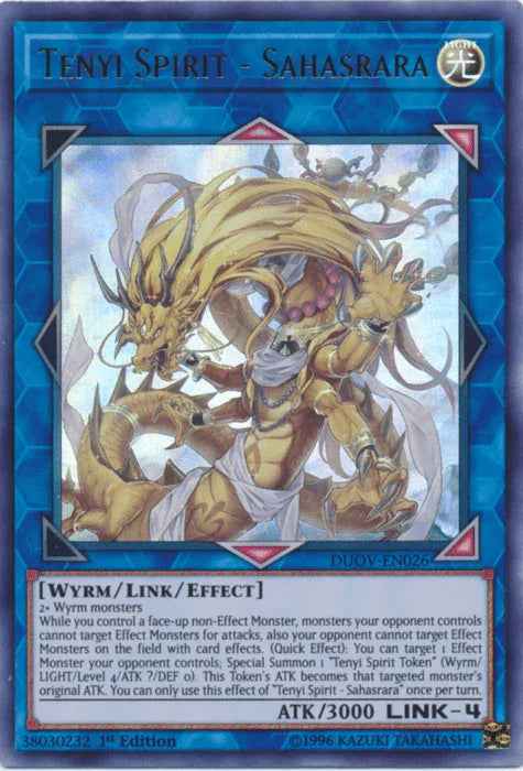 Tenyi Spirit - Sahasrara [DUOV-EN026] Ultra Rare