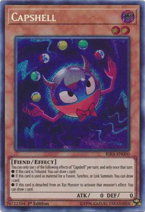 Capshell [RIRA-EN000] Secret Rare