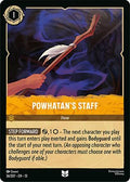 Powhatan's Staff (36/204) - Attack of the Vine Cold Foil