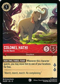 Colonel Hathi - On the March (116/204) - Attack of the Vine Cold Foil