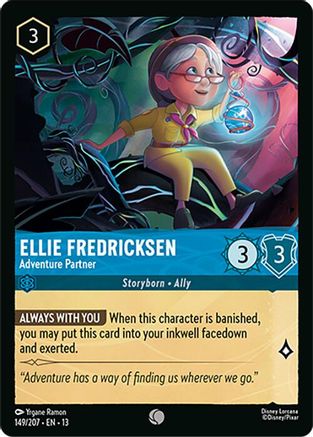Ellie Fredricksen - Adventure Partner (149/204) - Attack of the Vine