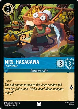 Mrs. Hasagawa - Fruit Vendor (150/204) - Attack of the Vine
