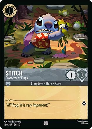 Stitch - Protector of Frogs (180/204) - Attack of the Vine