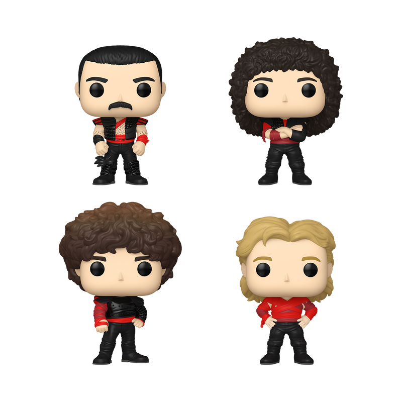 POP! Rocks: Queen- Radio Gaga 4PK