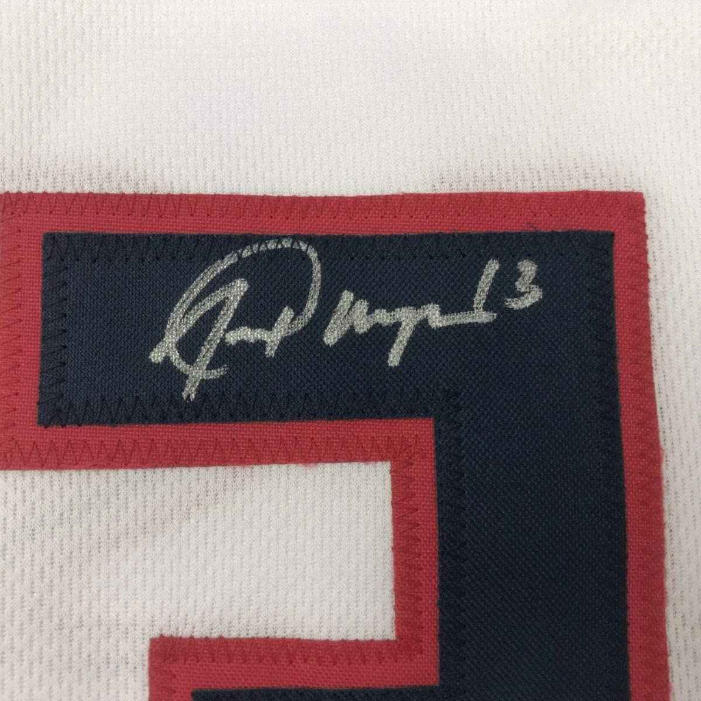 Autographed/Signed Alex Morgan White Soccer Team USA World Cup Jersey JSA COA