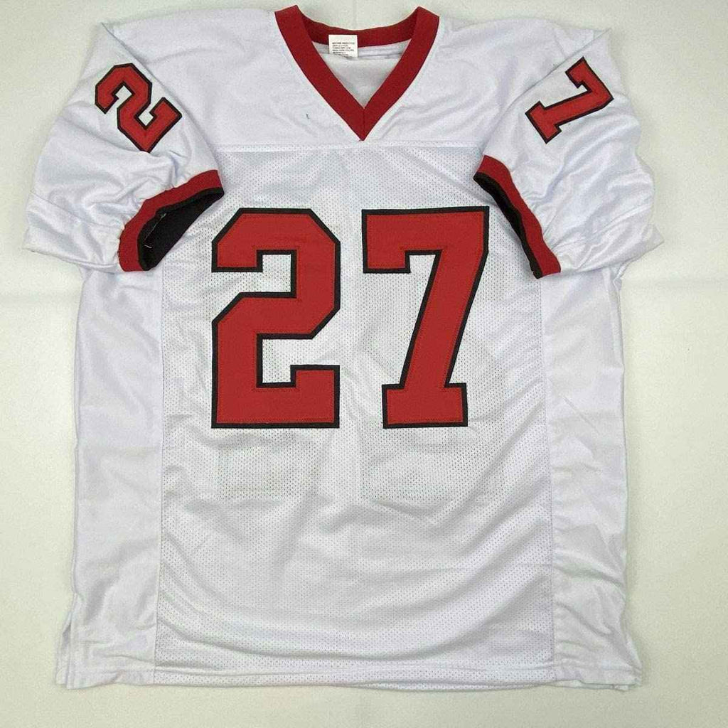 Autographed/Signed Ray Rice Rutgers White College Football Jersey Steiner Sports COA