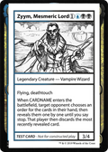 Zyym, Mesmeric Lord (CMB1-104) - Mystery Booster Playtest Cards 2021