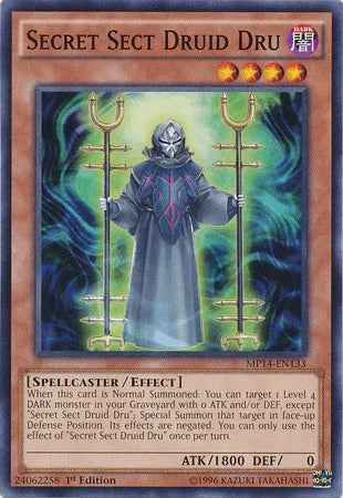 Secret Sect Druid Dru [MP14-EN133] Common