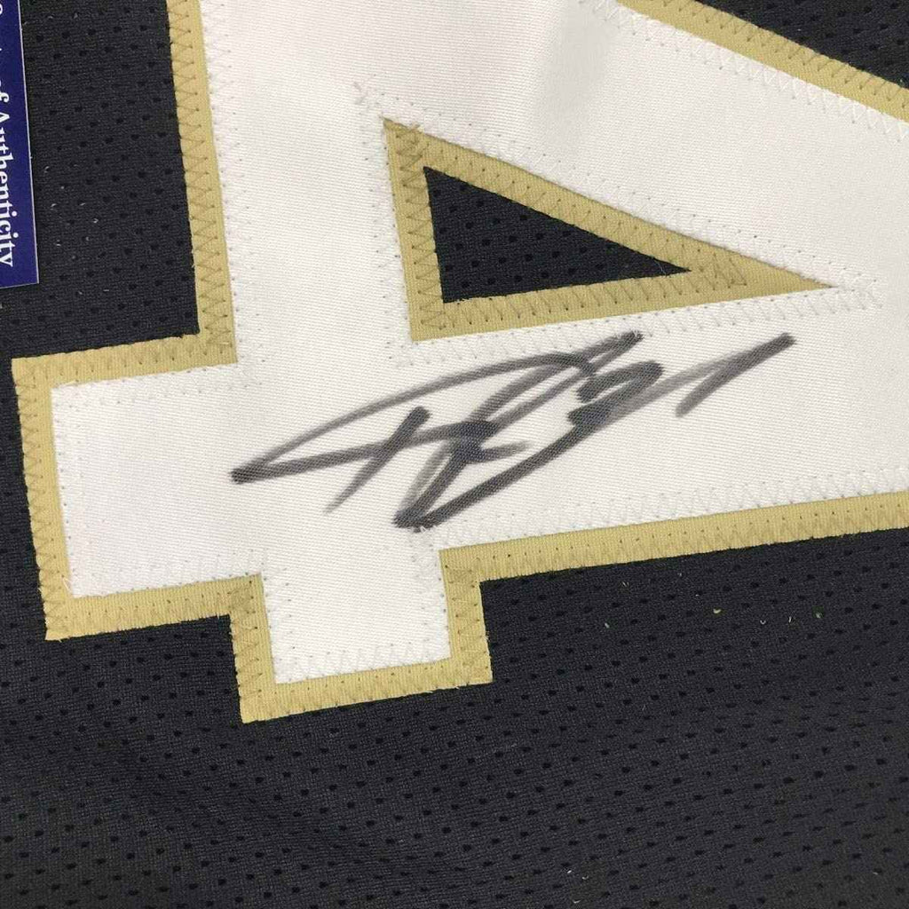 Autographed/Signed Giannis Antetokounmpo Milwaukee Black Basketball Jersey PSA/DNA COA
