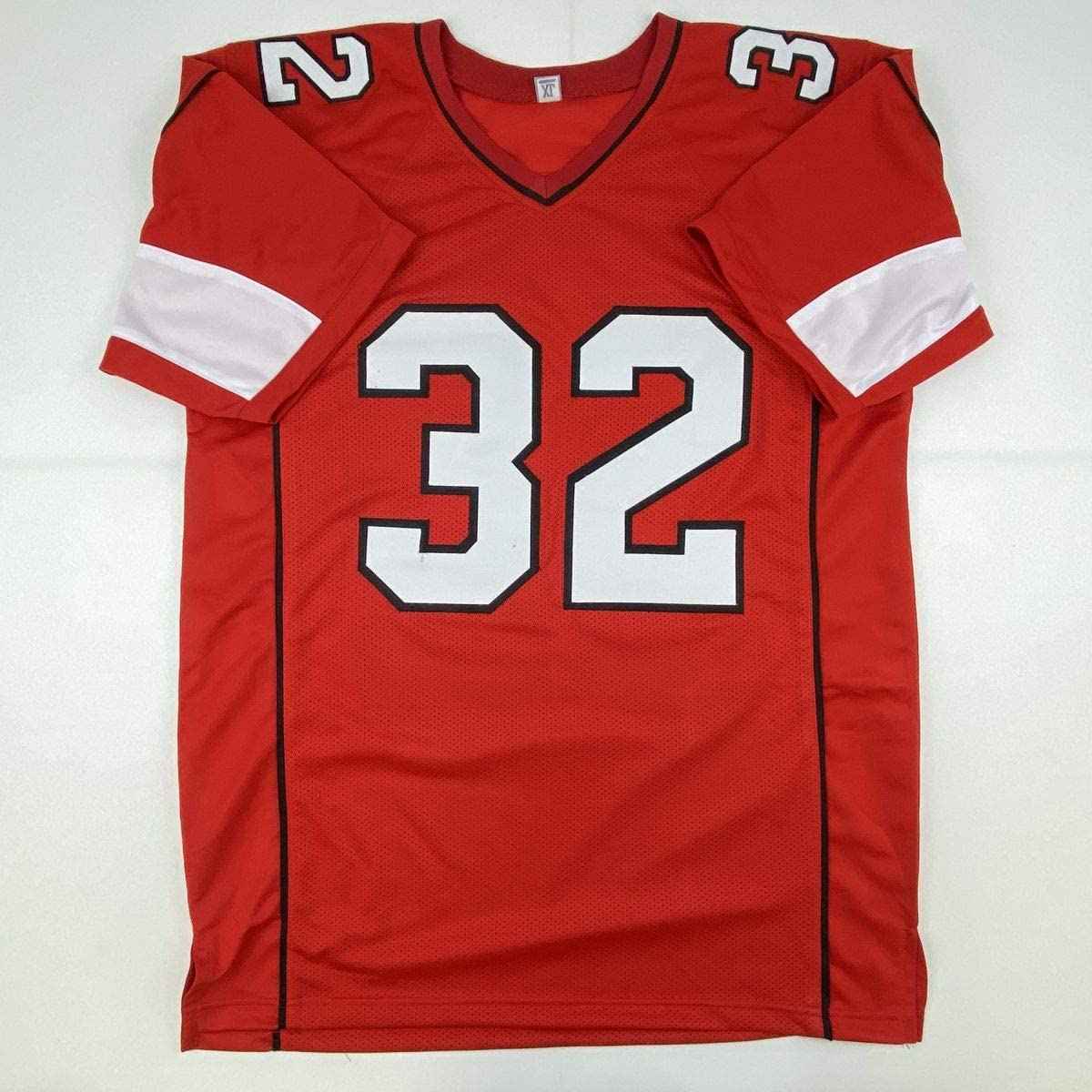 Autographed/Signed Budda Baker Arizona Red Football Jersey Beckett BAS COA