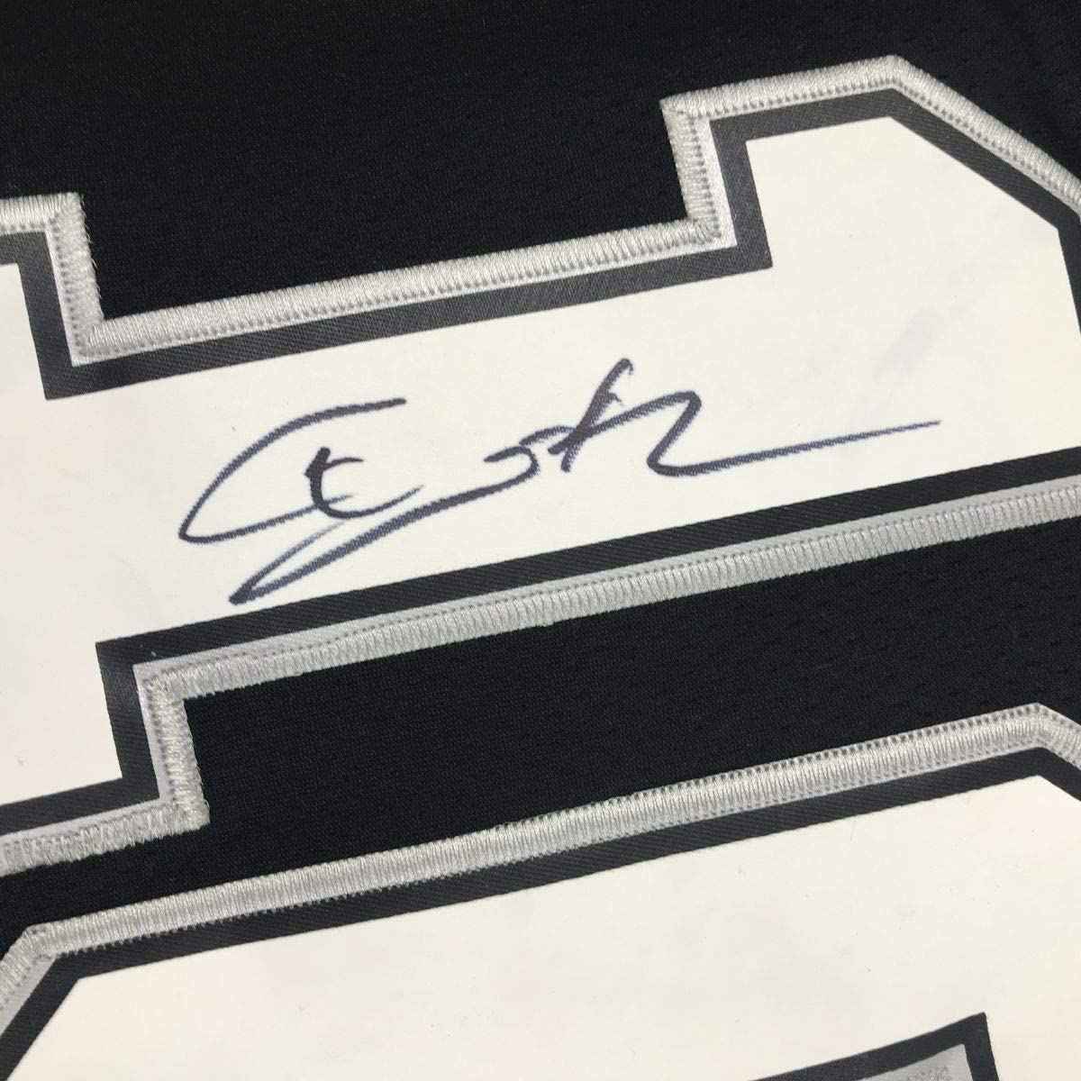 Autographed/Signed DeMar DeRozan San Antonio Black Basketball Jersey PSA/DNA COA