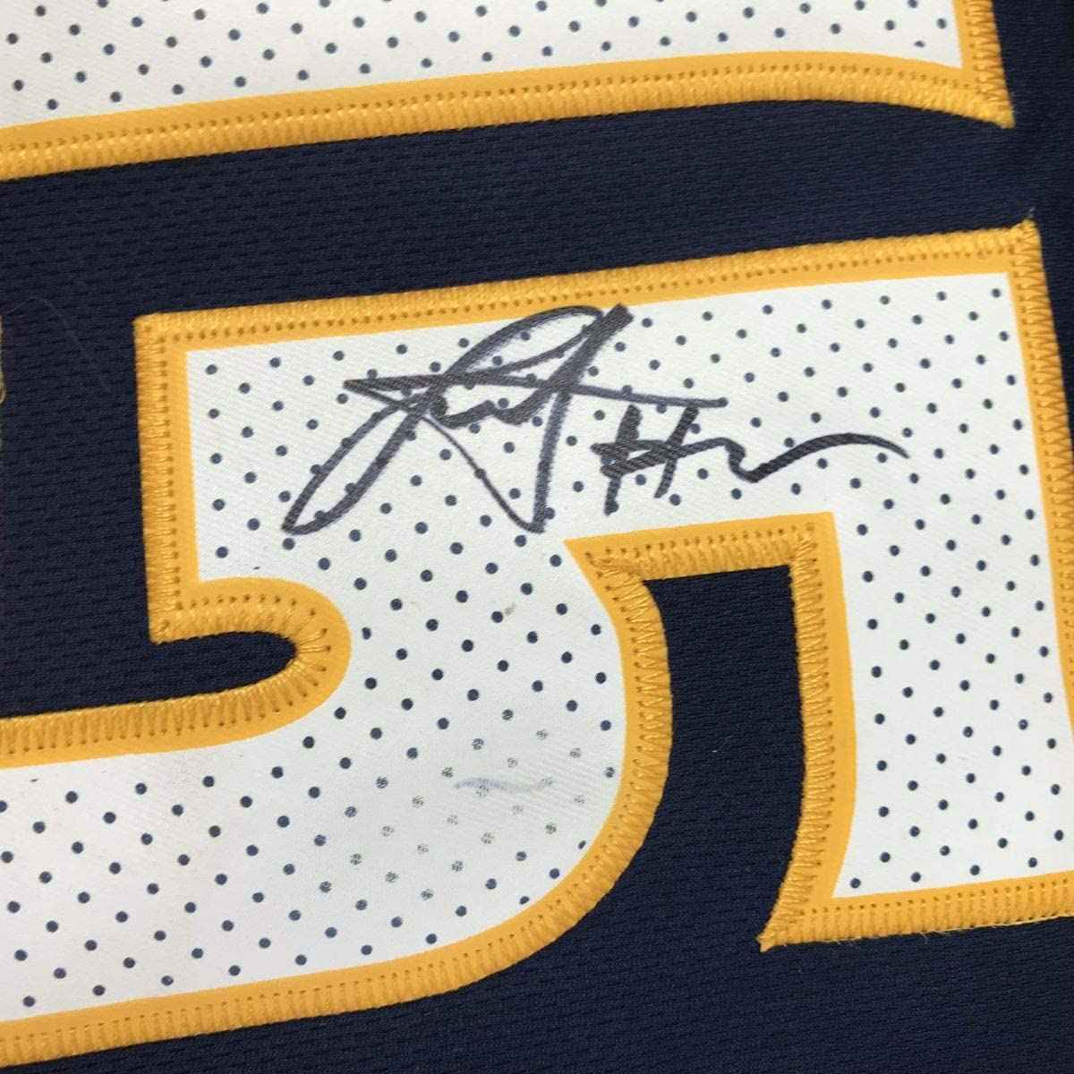 Autographed/Signed Nikola Jokic Denver Blue Basketball Jersey PSA/DNA COA