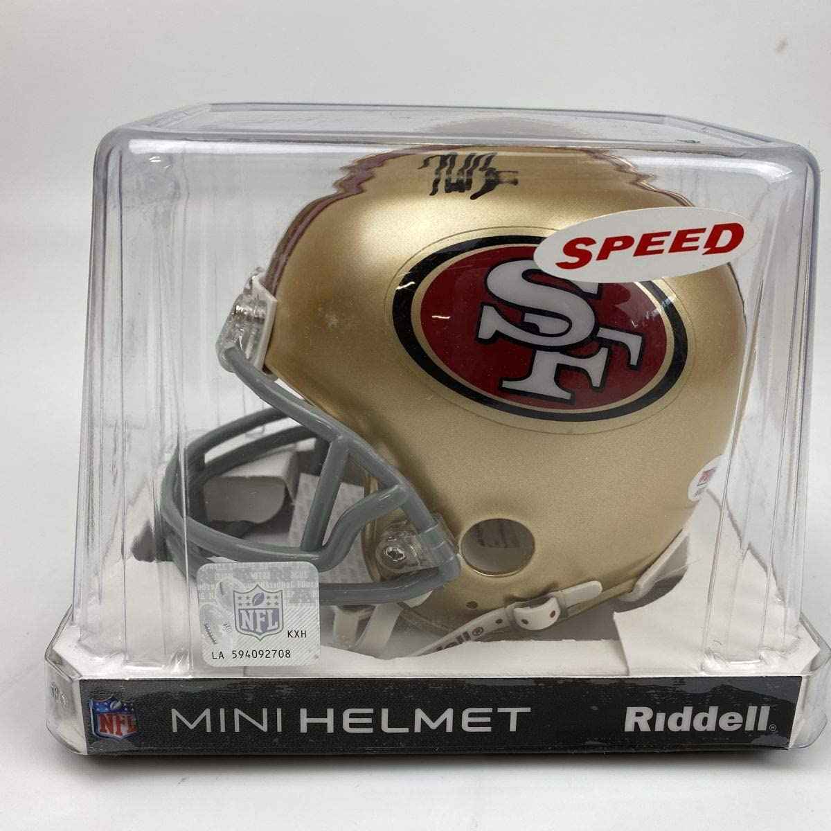 Autographed/Signed Nick Bosa San Francisco 49ers Football Mini Helmet PSA/DNA COA