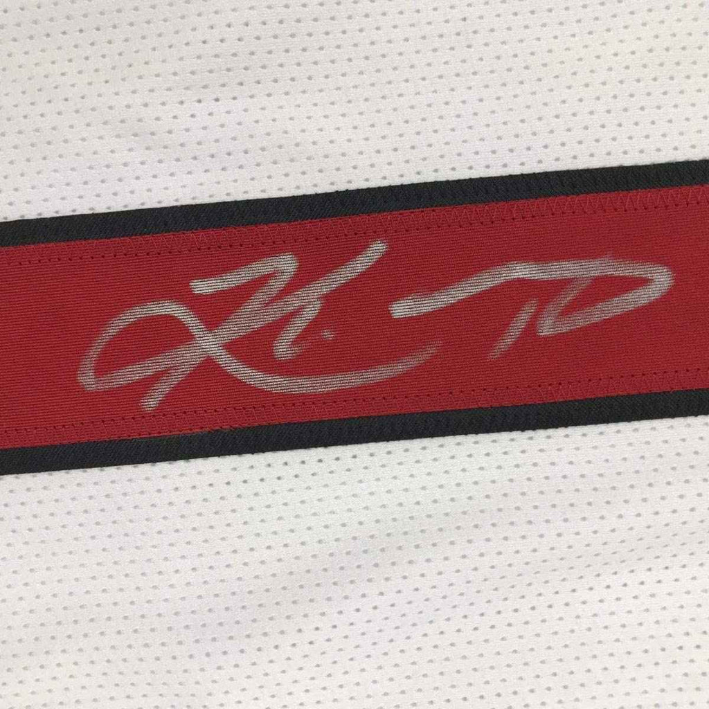 Autographed/Signed Kyler Murray Arizona White Football Jersey JSA COA