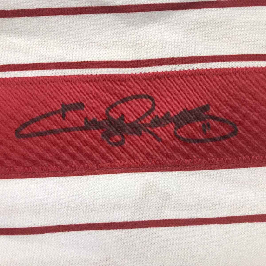 Autographed/Signed Jimmy Rollins Philadelphia Pinstripe Baseball Jersey Beckett BAS COA