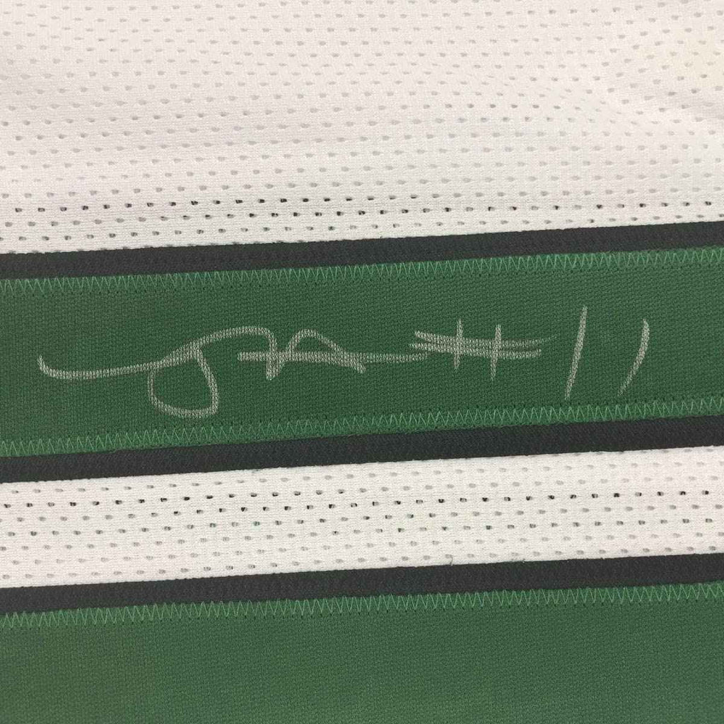 Autographed/Signed Robby Anderson New York 2019 White Football Jersey JSA COA