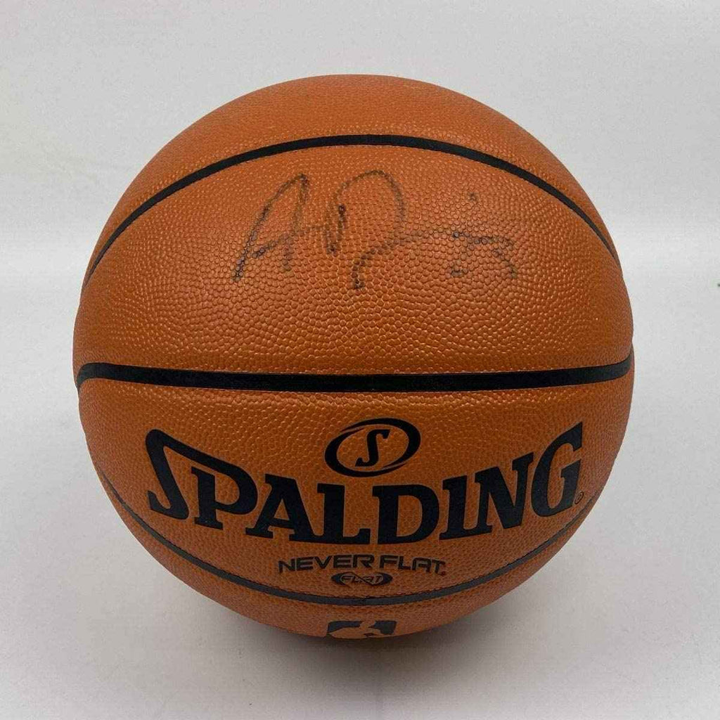 Autographed/Signed Anthony Davis Los Angeles Lakers Full Size Spalding Basketball JSA COA Holo
