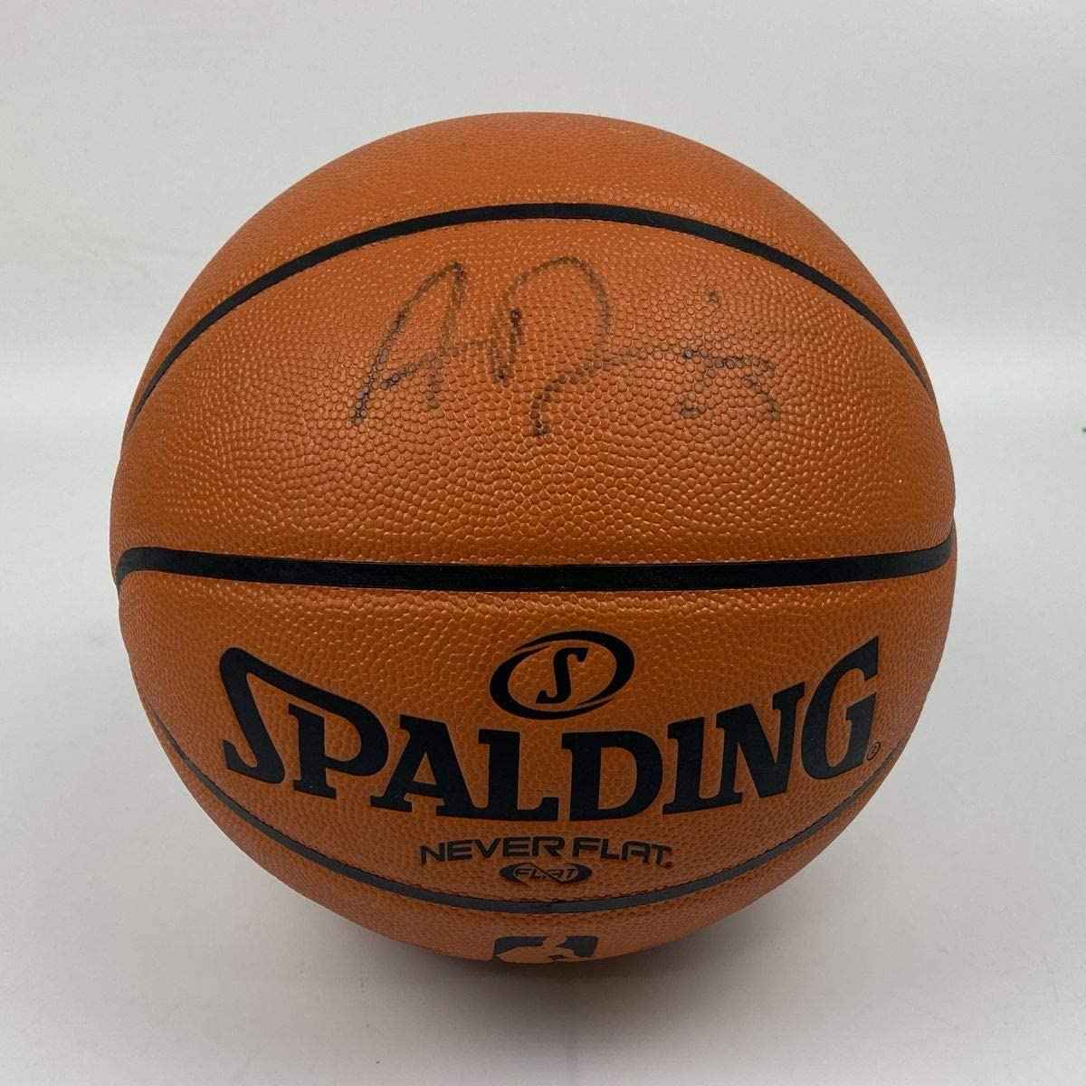 Autographed/Signed Anthony Davis Los Angeles Lakers Full Size Spalding Basketball JSA COA Holo
