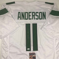 Autographed/Signed Robby Anderson New York 2019 White Football Jersey JSA COA