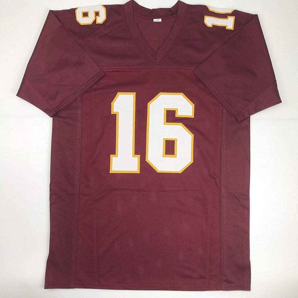 Autographed/Signed Chris Weinke 2000 Heisman  Florida State FSU Maroon Football Jersey JSA COA