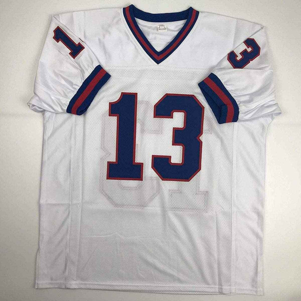 Autographed/Signed Odell Beckham Jr. New York Color Rush Football Jersey JSA COA