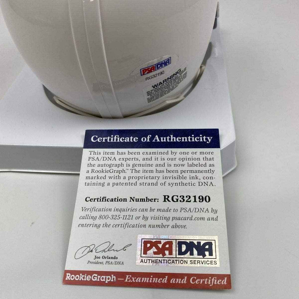 Autographed/Signed Kyler Murray Arizona Cardinals Football Mini Helmet PSA/DNA COA