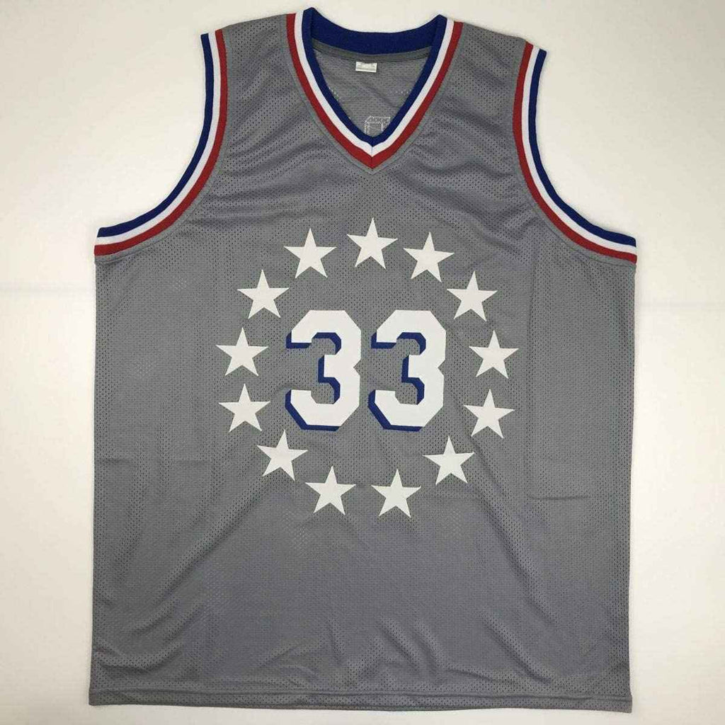 Autographed/Signed Tobias Harris Philadelphia Grey Basketball Jersey JSA COA