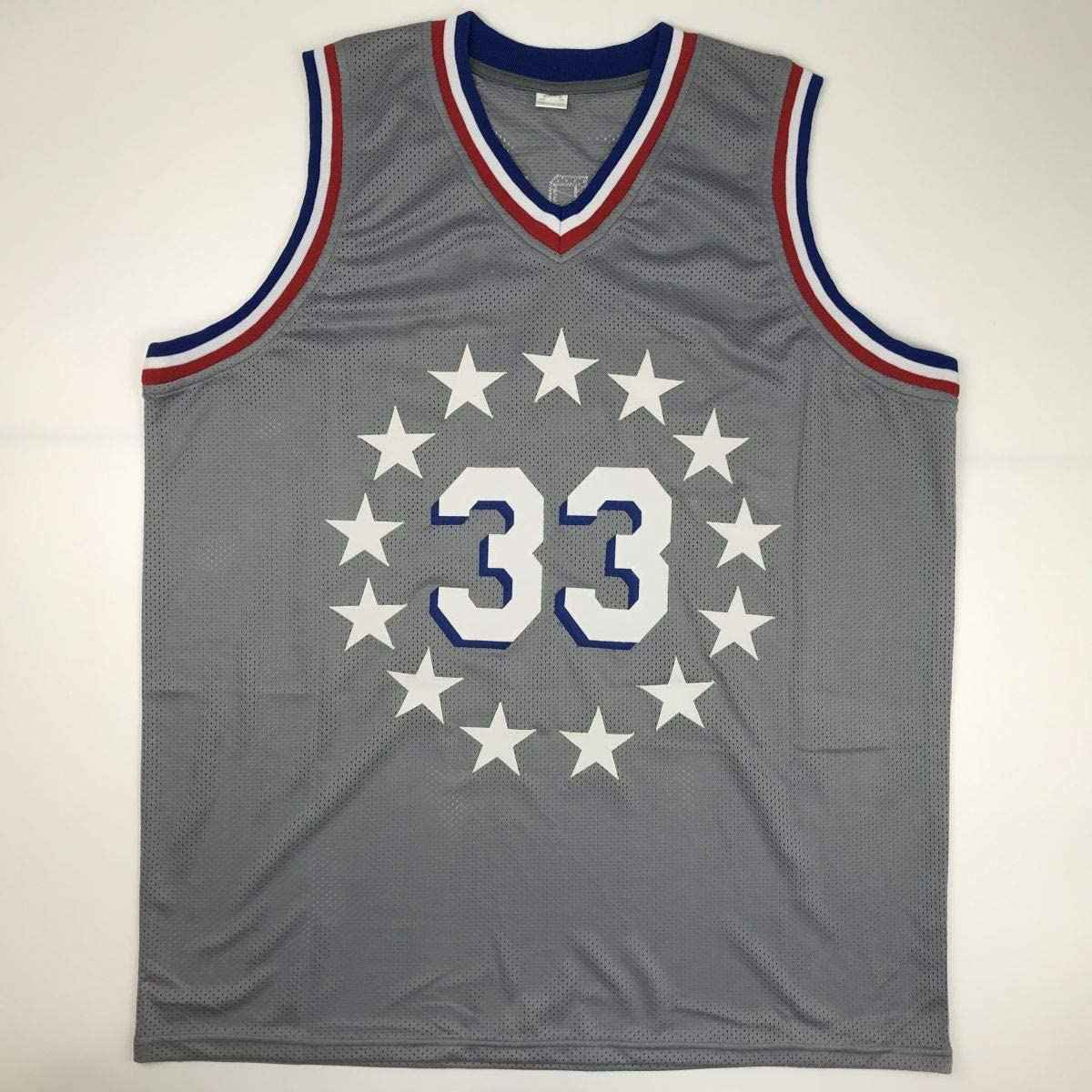 Autographed/Signed Tobias Harris Philadelphia Grey Basketball Jersey JSA COA