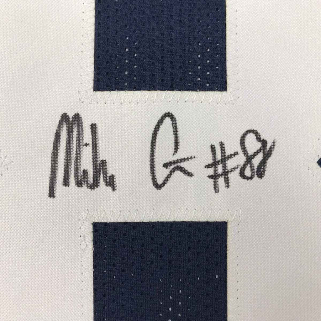 Autographed/Signed Mike Gesicki Penn State Blue College Football Jersey JSA COA