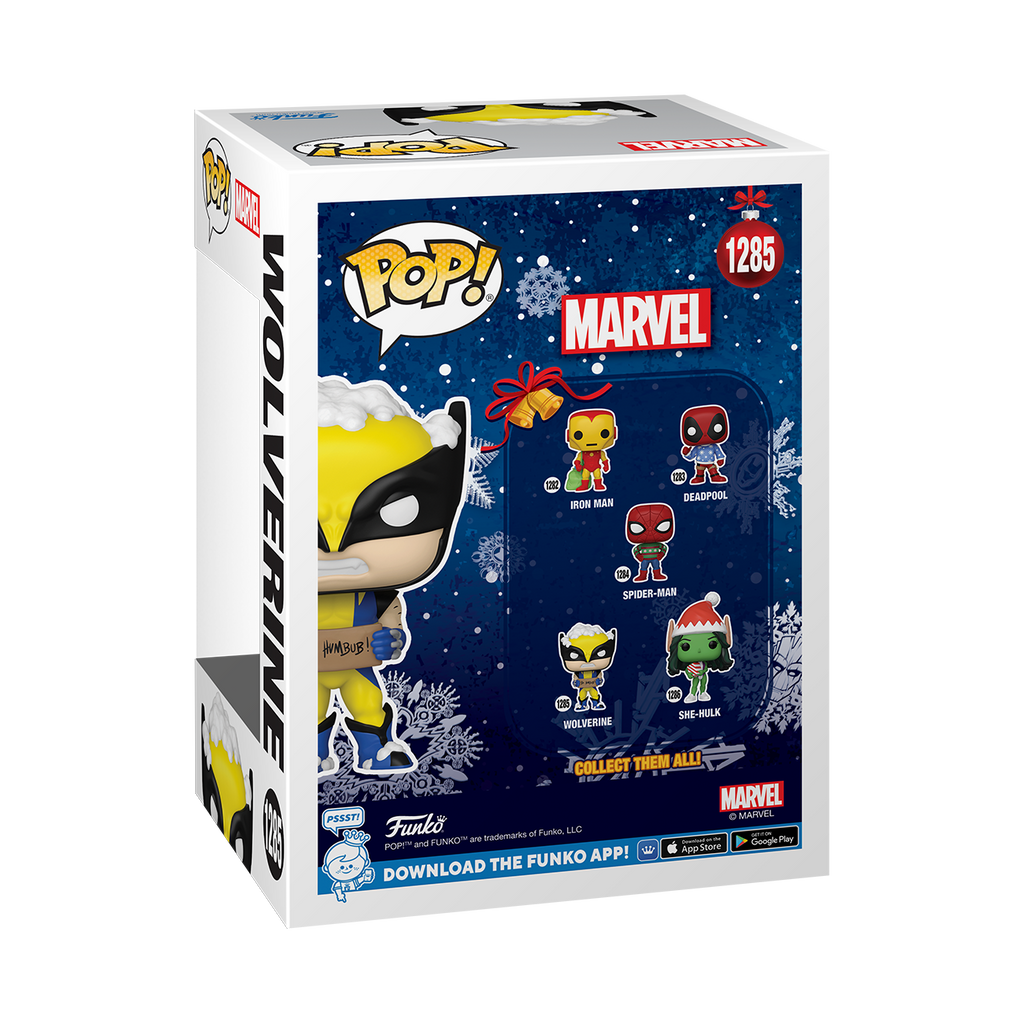 POP! Marvel: Holiday - Wolverine w/ Sign