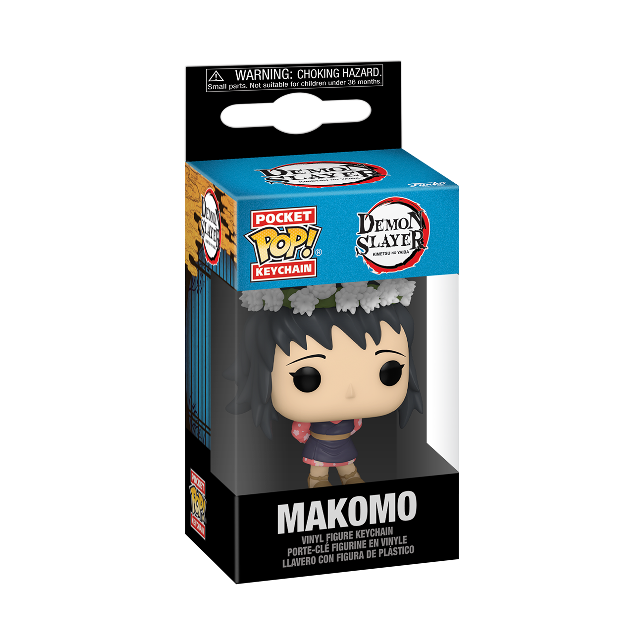 POP! Keychain: Demon Slayer - Makomo (Flower Headdress)