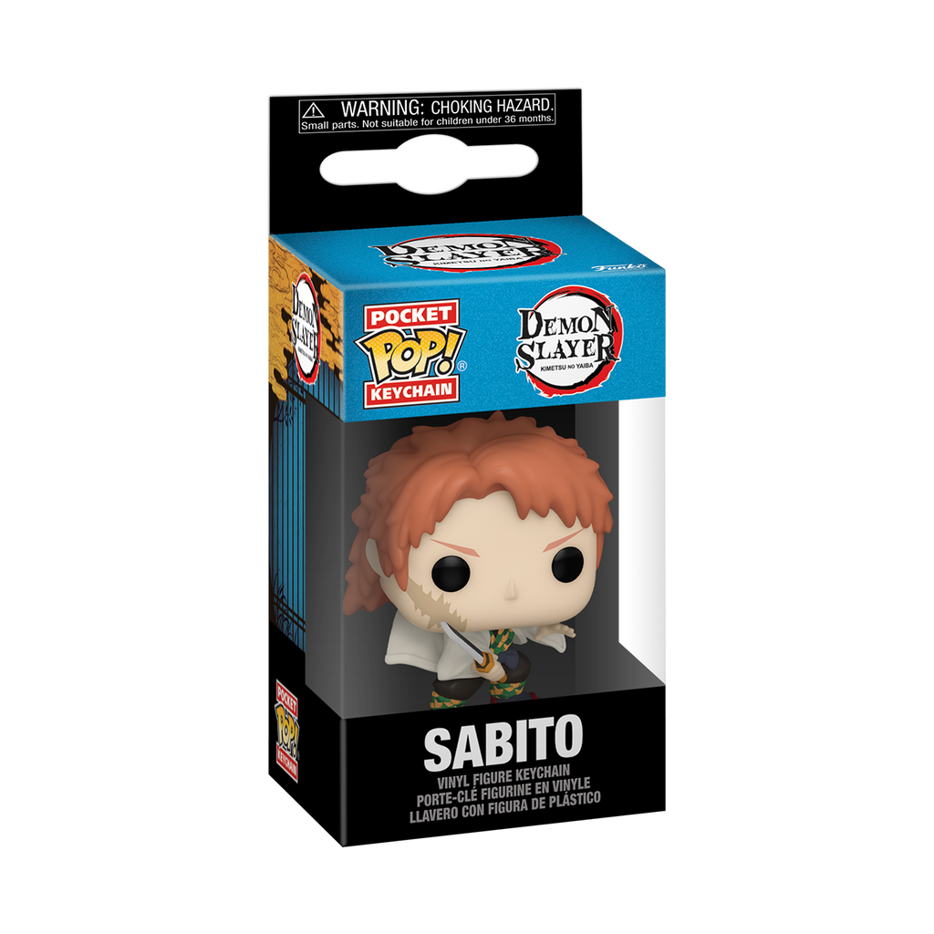 POP! Keychain: Demon Slayer - Sabito (No Mask)
