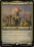 Mazzy, Truesword Paladin (Foil Etched) (CLB-541) - Commander Legends: Battle for Baldur's Gate Foil