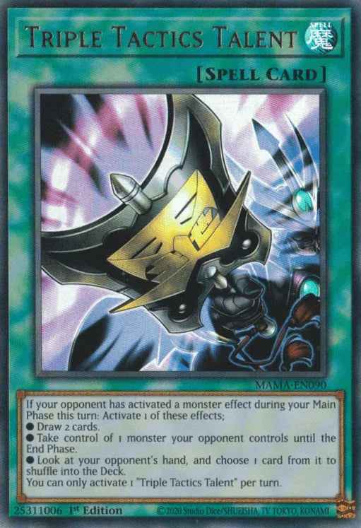 Triple Tactics Talent [MAMA-EN090] Ultra Rare