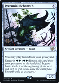 Perennial Behemoth (PRE-202S) - The Brothers' War Promos Foil