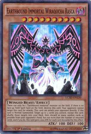 Earthbound Immortal Wiraqocha Rasca [LC5D-EN150] Super Rare