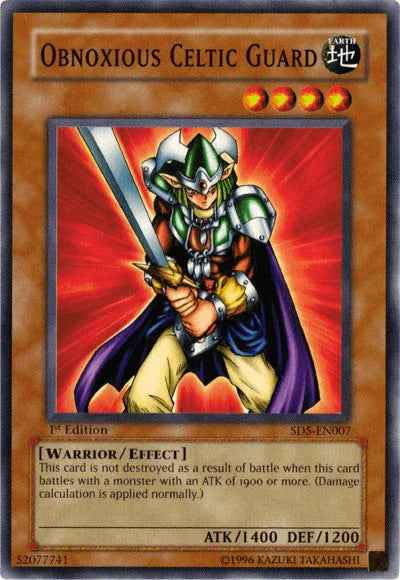 Obnoxious Celtic Guardian [SD5-EN007] Common