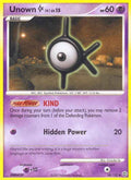 Unown K (68/132) [Diamond & Pearl: Secret Wonders]