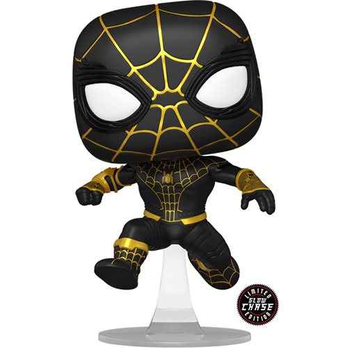Funko POP! Spider-Man: Unmasked Spider-Man Black Suit - AAA Anime Exclusive