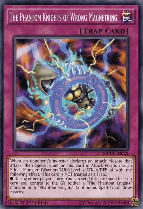 The Phantom Knights of Wrong Magnetring [MP18-EN022] Common