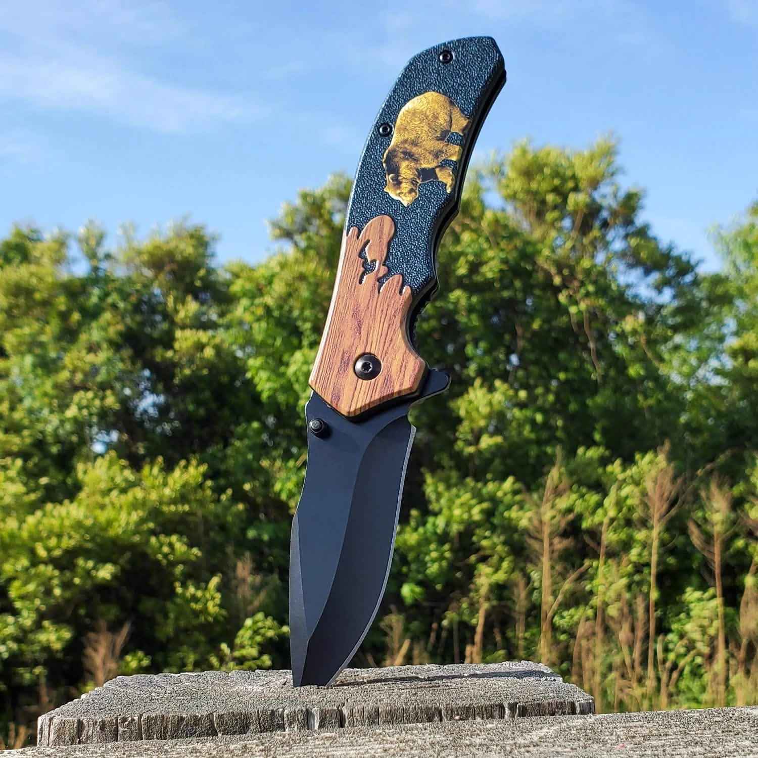 8" Wildlife Folding Knife