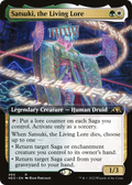 Satsuki, the Living Lore (NEO-494) - Kamigawa: Neon Dynasty: (Extended Art)