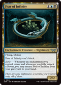 Fear of Infinity (DSK-214) - Duskmourn: House of Horror: (enchantment)